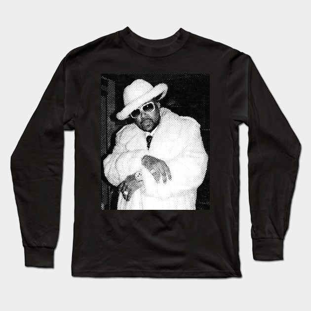 Sweet James Jones - Halftone Long Sleeve T-Shirt by Resdis Materials